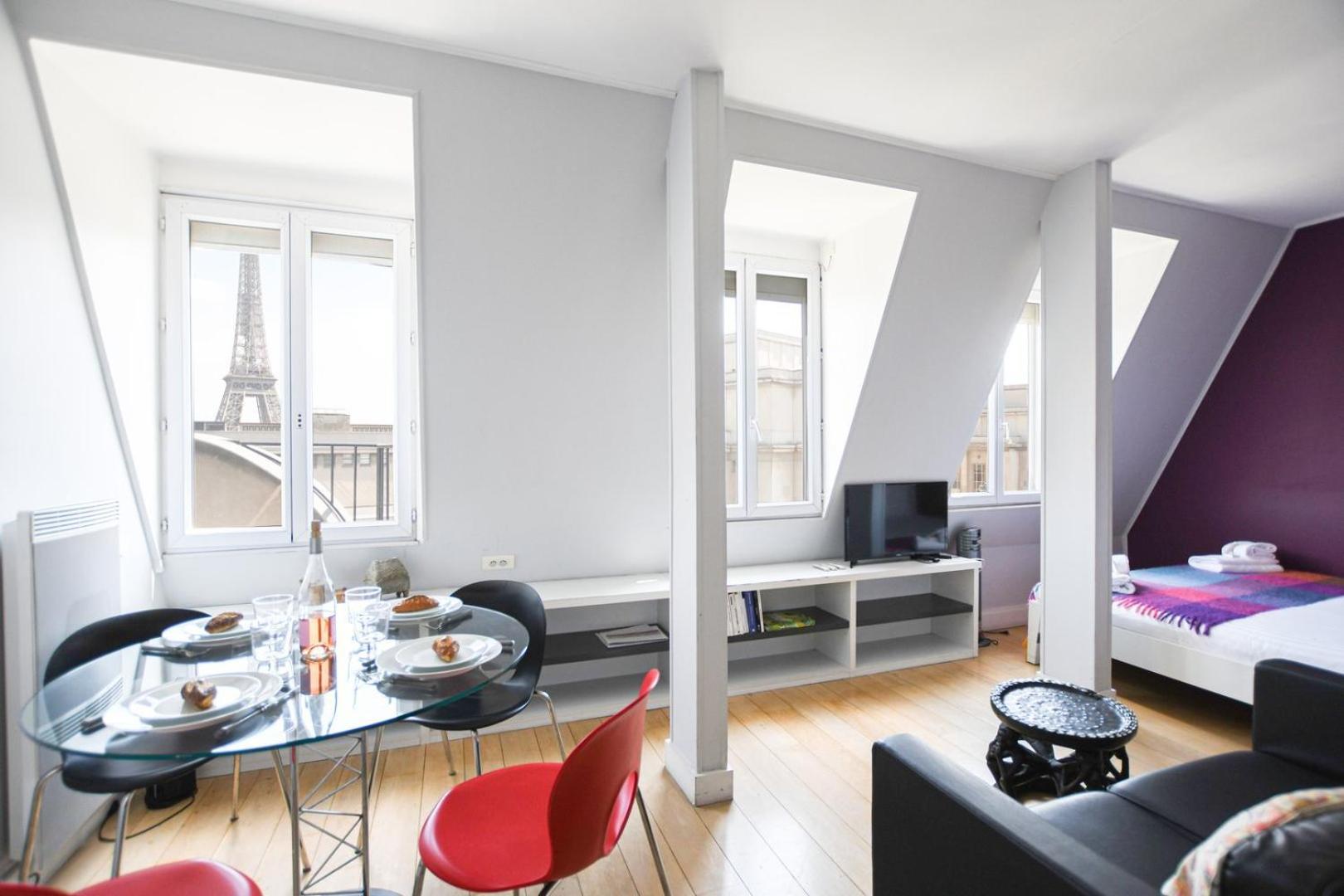 Apartment Guestready - Bright&cosy W Eiffel Tower View! Paris